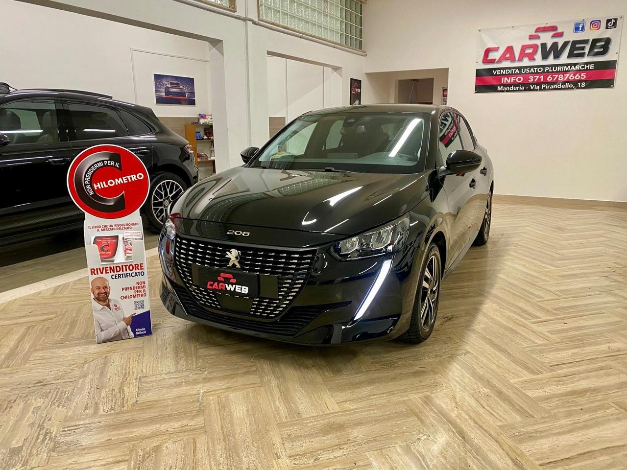 PEUGEOT 208 ALLURE PACK 1.5 102CV CAM Navy 21