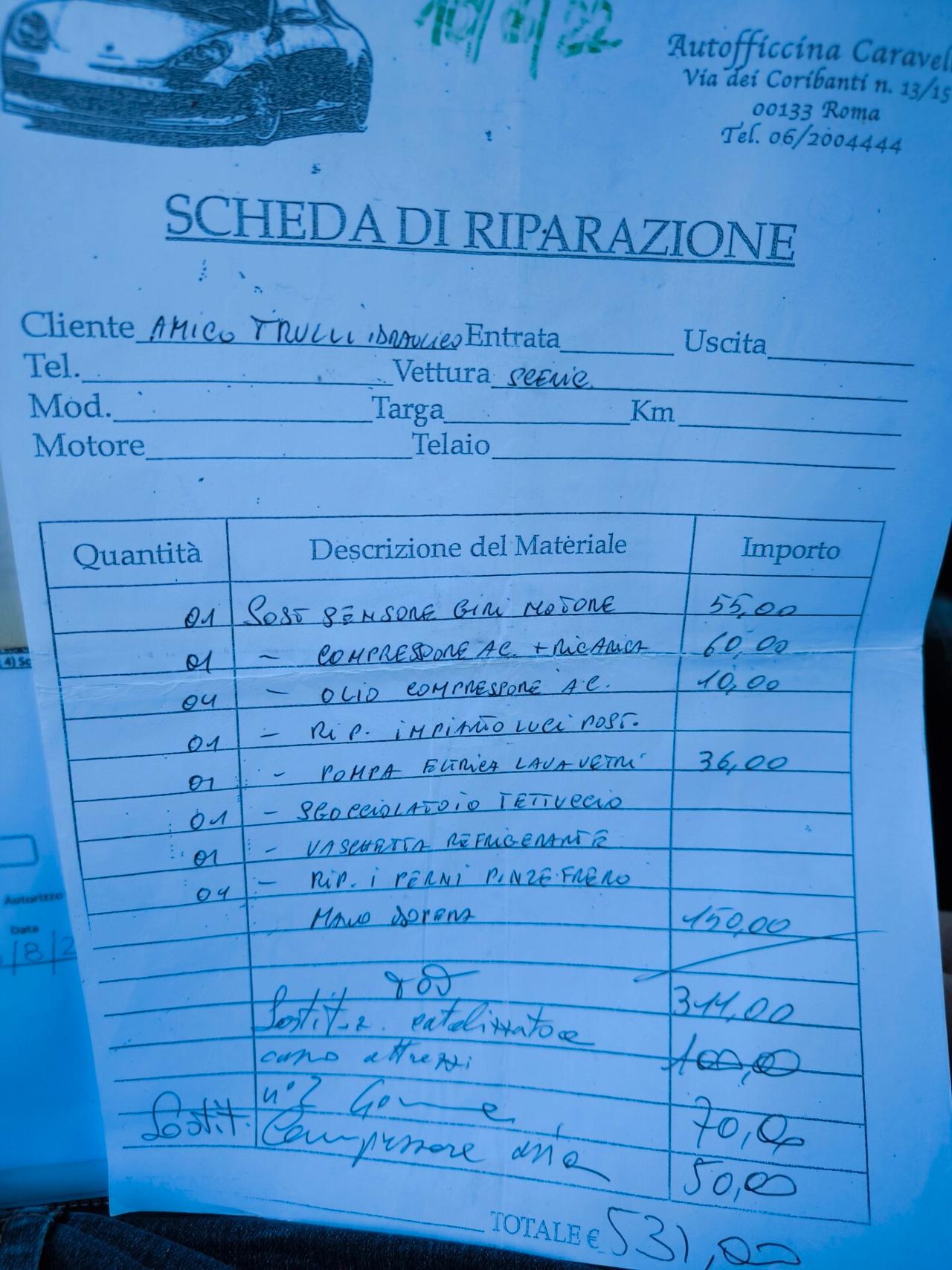 Renault Megane Mégane Scénic 2.0 16V cat RX4 Pack