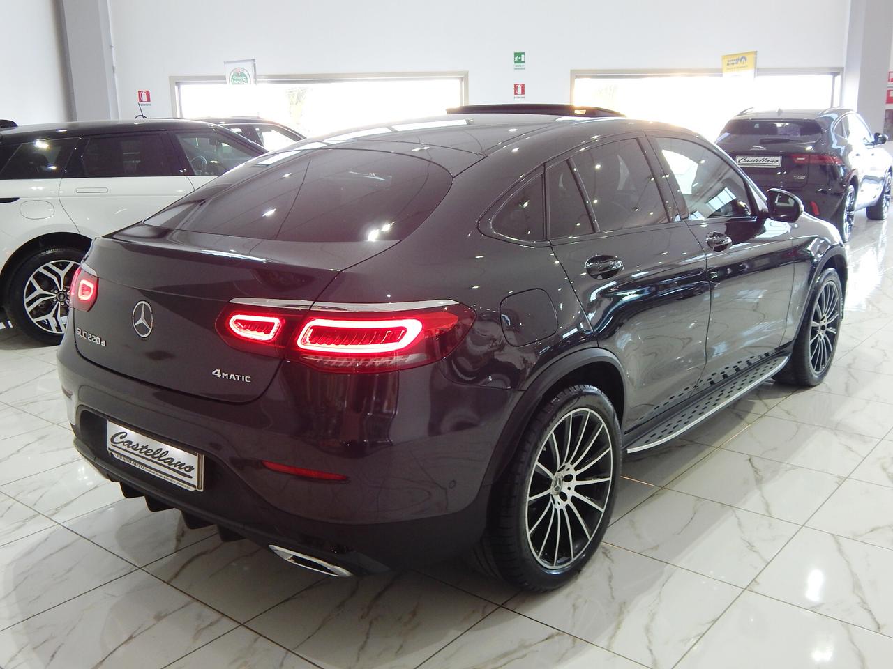 Mercedes-Benz GLC 220 d Coupe Premium Plus 4matic Aut. TETTO-PELLE ROSSA