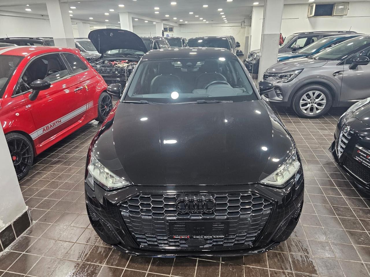 NUOVA AUDI A3 SPORTBACK S-LINE 35 TDI 150CV S-TRONIC IDENTITY BLACK