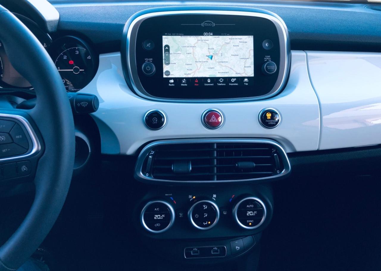 Fiat 500X 1.6 Mj 120 CV Lounge pelle telecamera