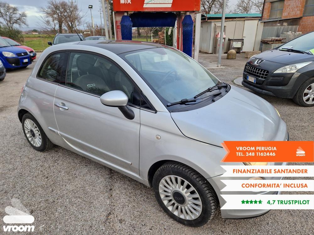 FIAT 500 1.2 69cv Lounge 2008 NEOPATENTATO