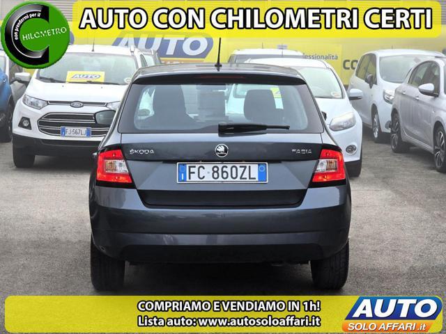 SKODA Fabia 1.0 MPI 75CV EU6B NEOPATENTATI/RATE/PERMUTE