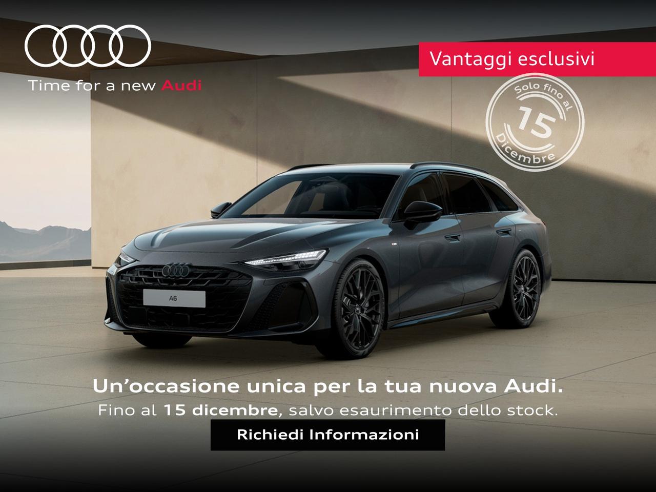 Audi A6 avant 2.0 tdi mhev + s line edition quattro s-tronic