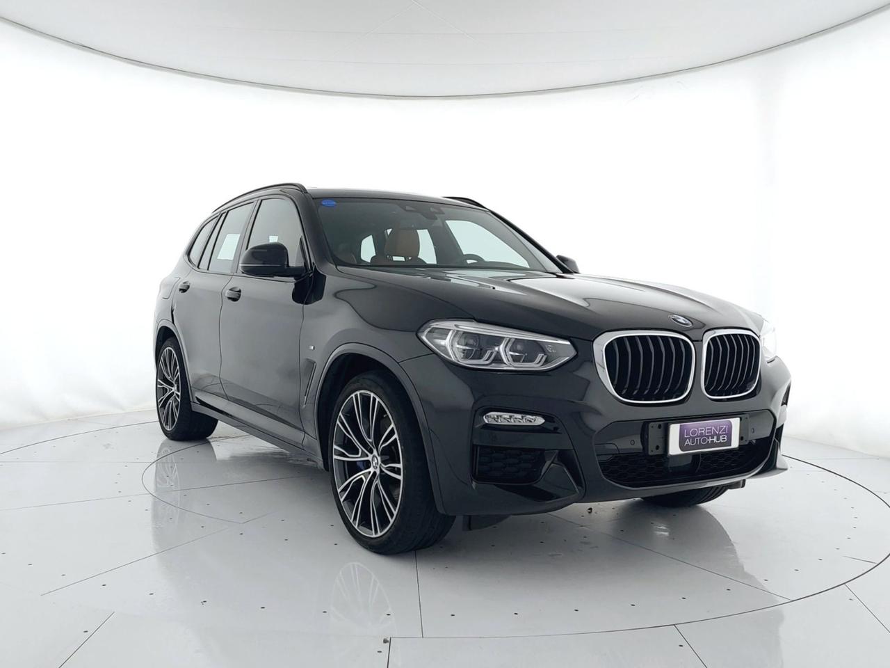 BMW X3 xdrive25d Msport 231cv auto PELLE+FULL LED+TETTO PANO APRIBILE