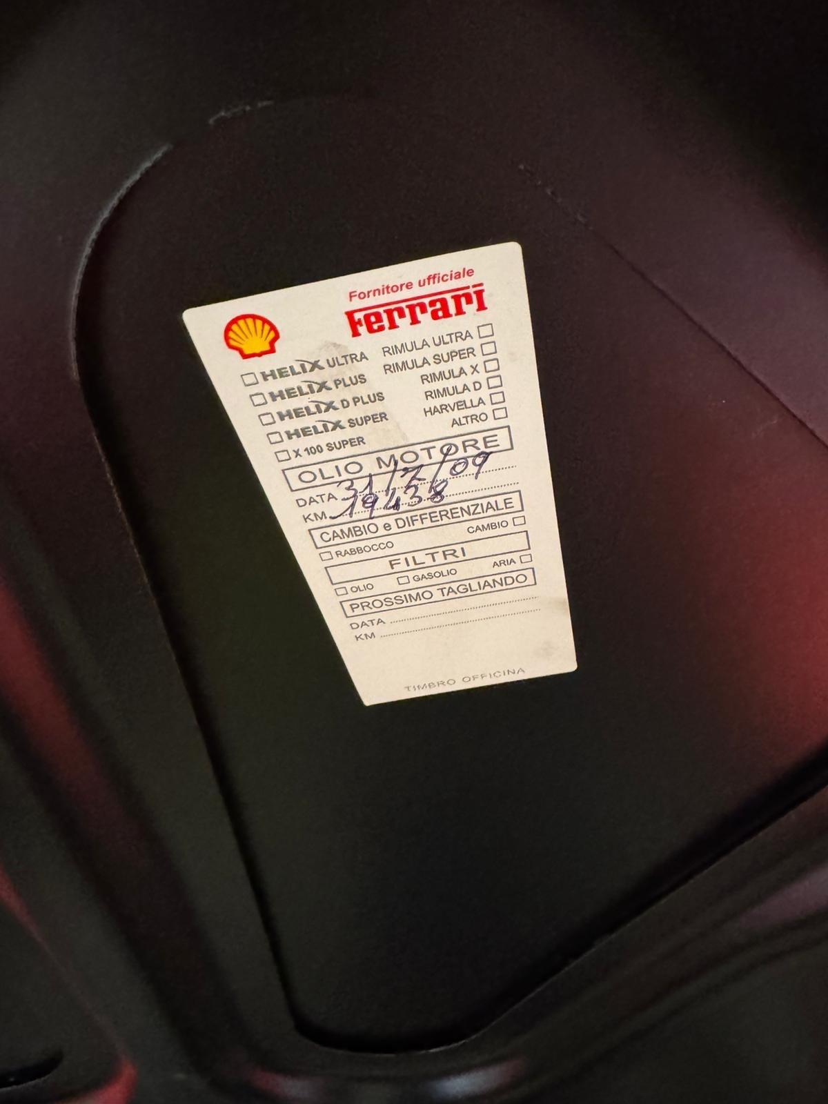 FERRARI F430 F1 ROSSO SCUDERIA PRIMA VERNICE ASI