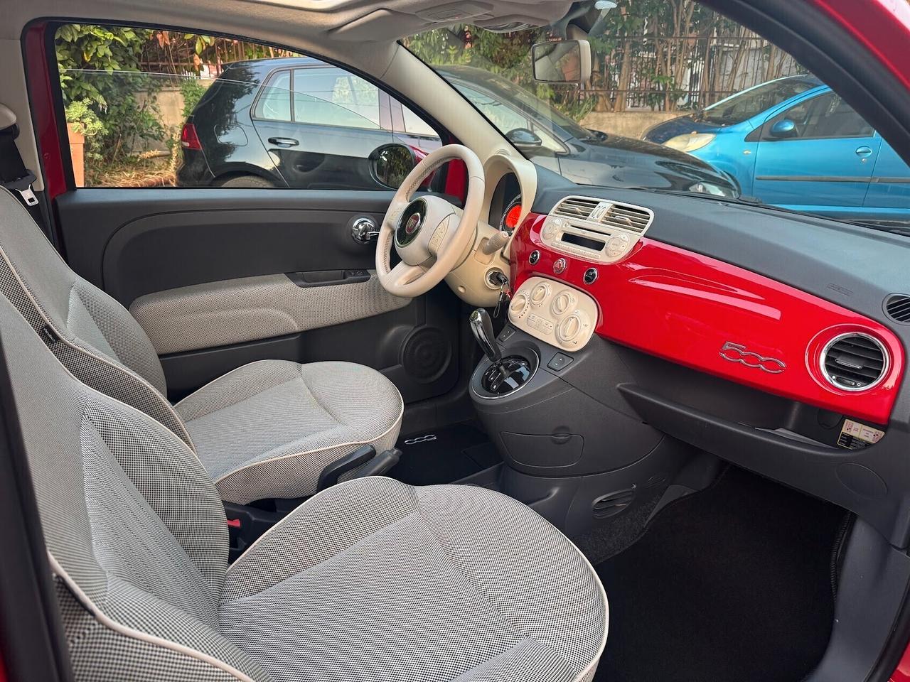 Fiat 500 1.2 Lounge automatica con tetto apribile
