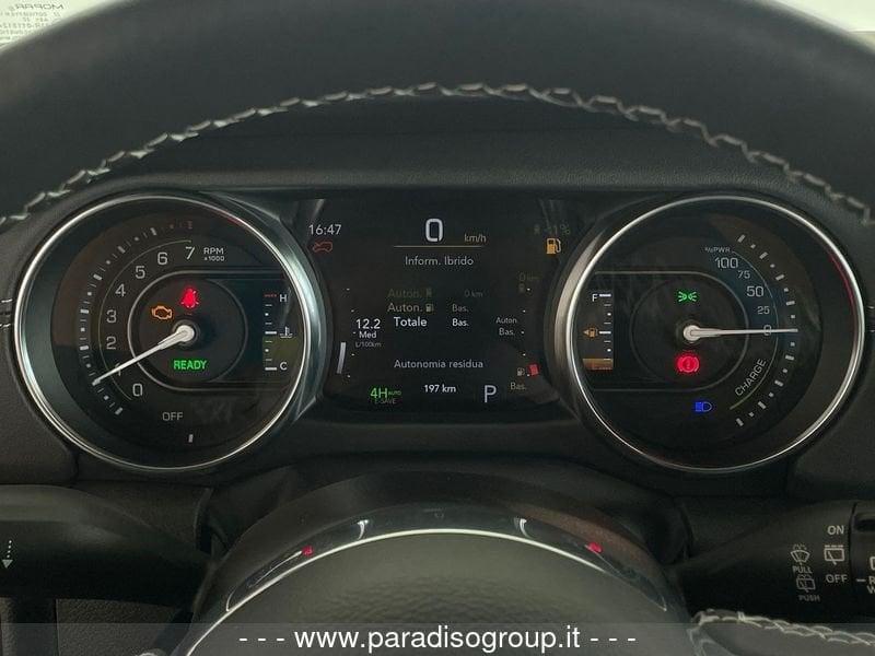 Jeep Wrangler wranler phev Plug-In Hybrid My23 Sahara 2.0 4xe Phev 380cv At8
