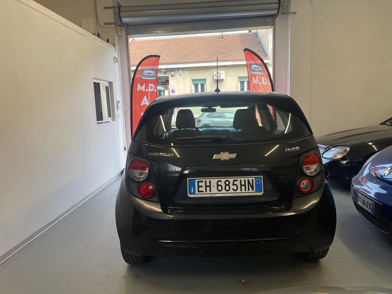 Chevrolet Aveo 1.2 86CV GPL 5 porte