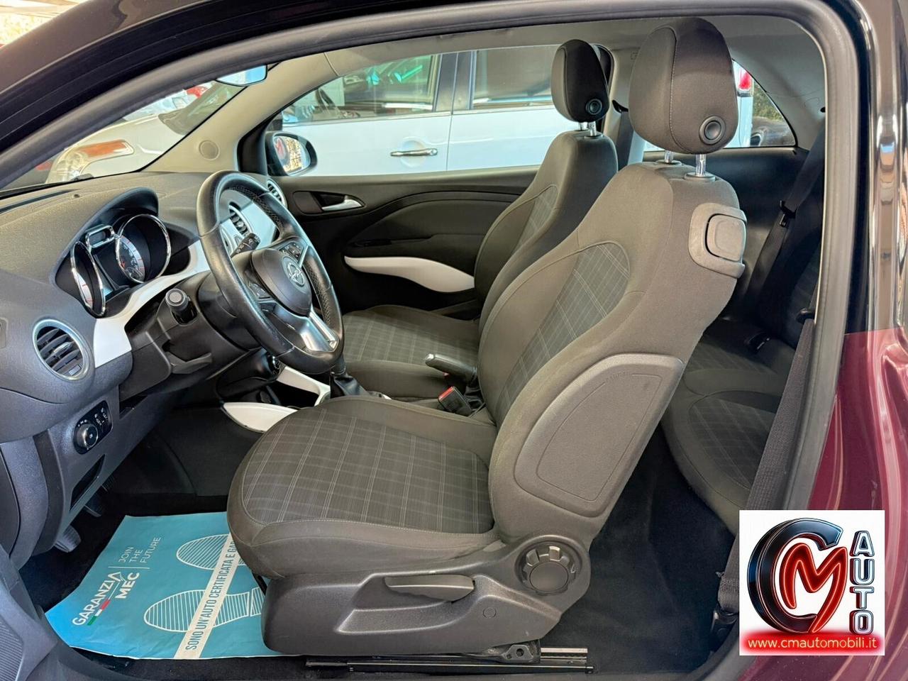 Opel Adam 1.2 70 CV Start&Stop Jam TettoPanoramico Bicolore