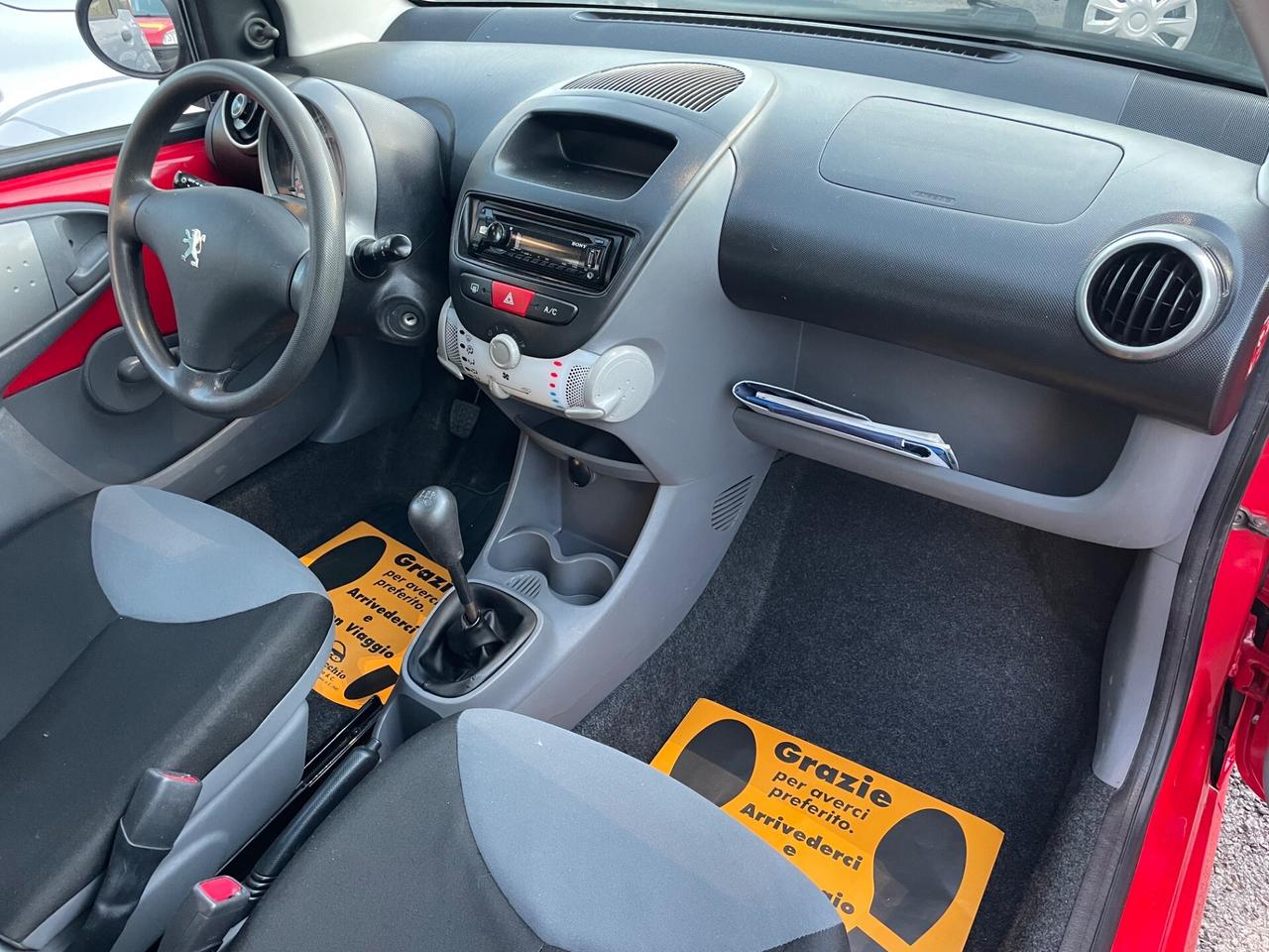 PEUGEOT 107 1.0 BENZINA 68 (CV) 2012