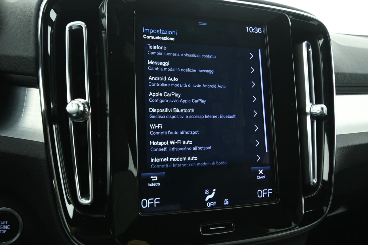 VOLVO XC40 N1 T4 recharge plug-in hybrid Core auto PREZZO+IVA+CAMERA