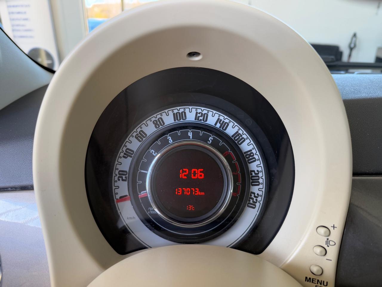 Fiat 500 1.2 Lounge TETTO PANORAMICO / APRIBILE ok neopatentati