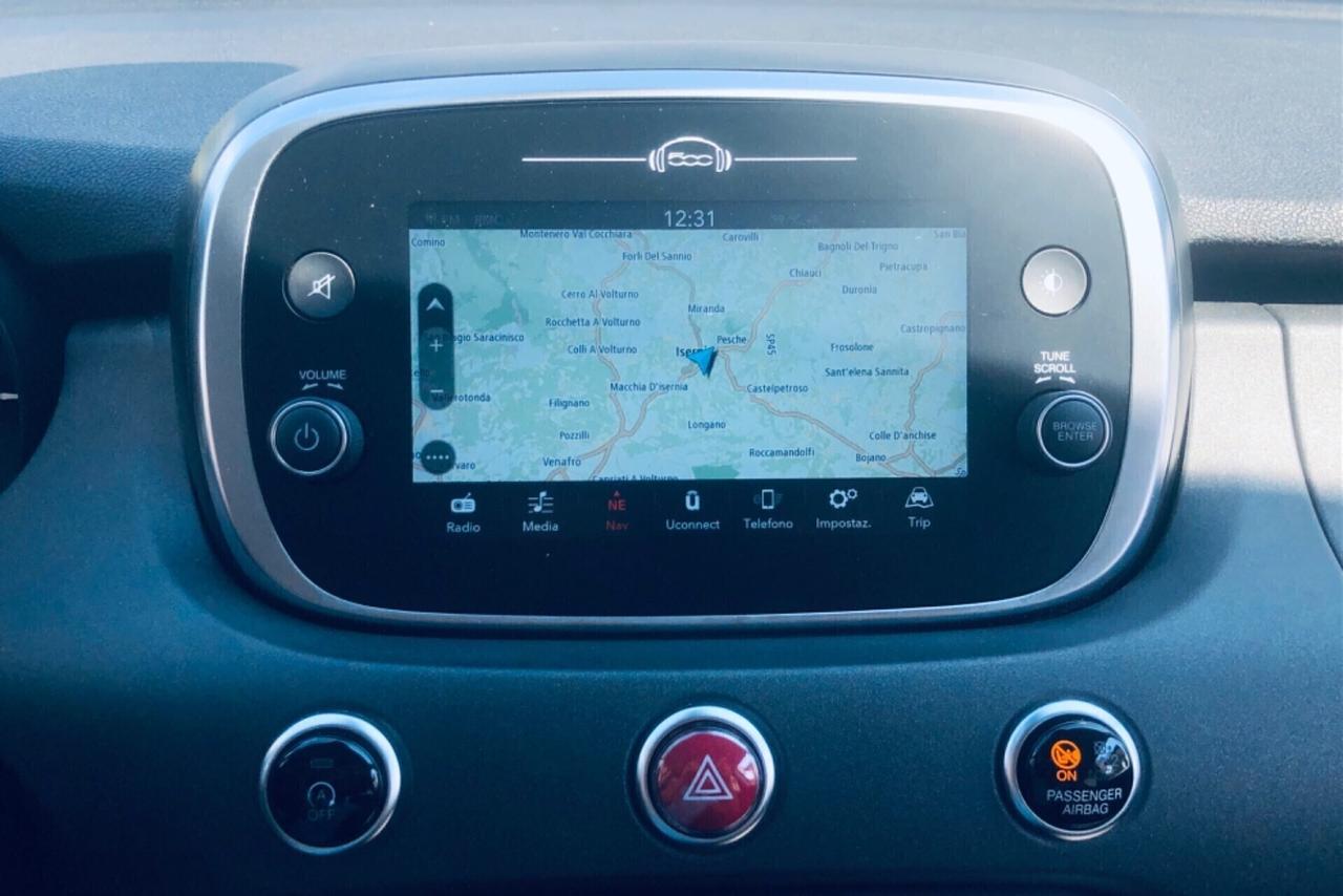 Fiat 500X 1.6 MultiJet 130 CV Cross telecamera- fu