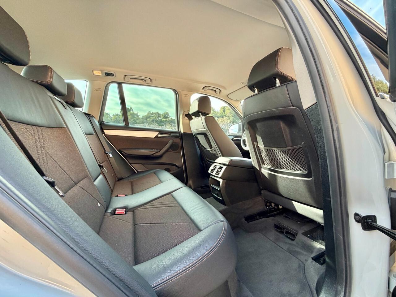 BMW X3 X-LINE/2.0 X-Drive 190CV/CERCHI 18"/PELLE/NAVI