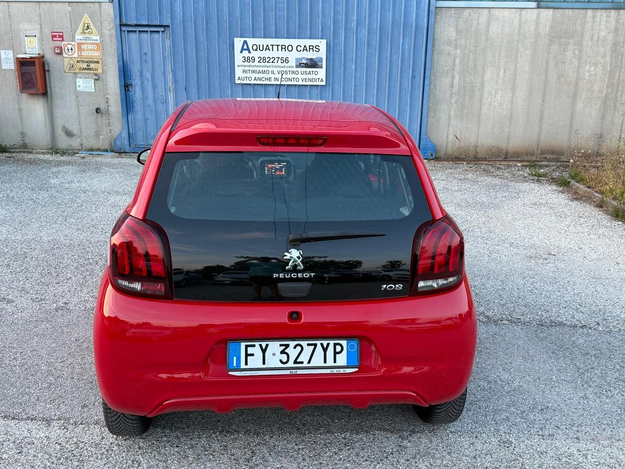 Peugeot 108 VTi 72 ETG 5 porte Active