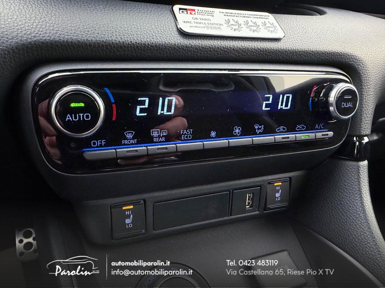 Toyota GR Yaris GR 1.6 WRC Triple Edition 300 esemplari