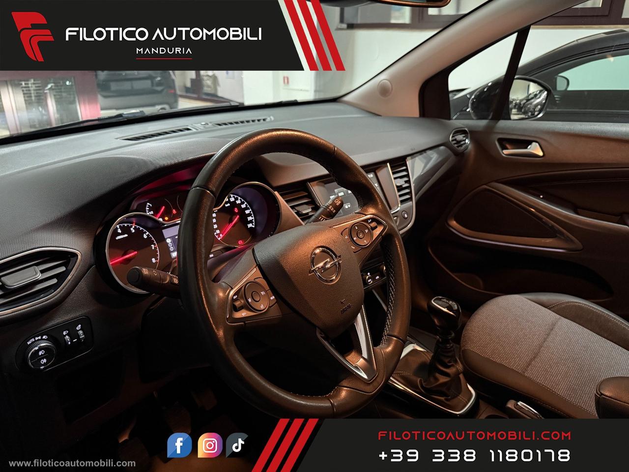 OPEL Crossland 1.5 ECOTEC D 110CV S&S Eleg. FULL OPTIONAL - CAR PLAY