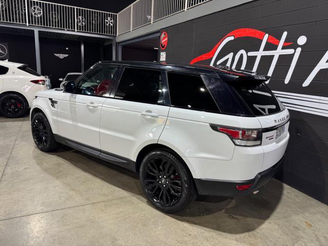 LAND ROVER Range Rover Sport 3.0 SDV6 WHITE IN SEDE CERCHI DA 21 AUTOBIOGRAPHY