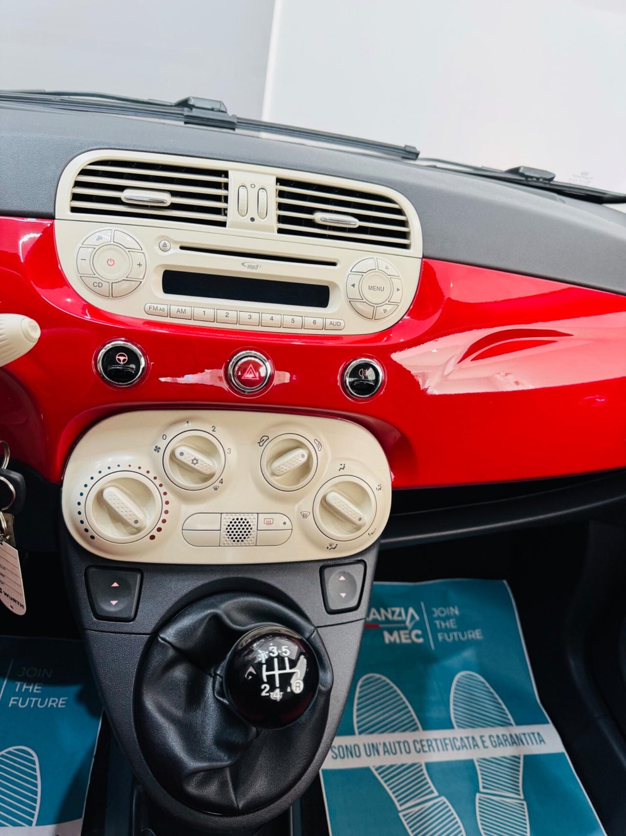 Fiat 500 1.2 Benzina – 12 Mesi garanzia km 53999