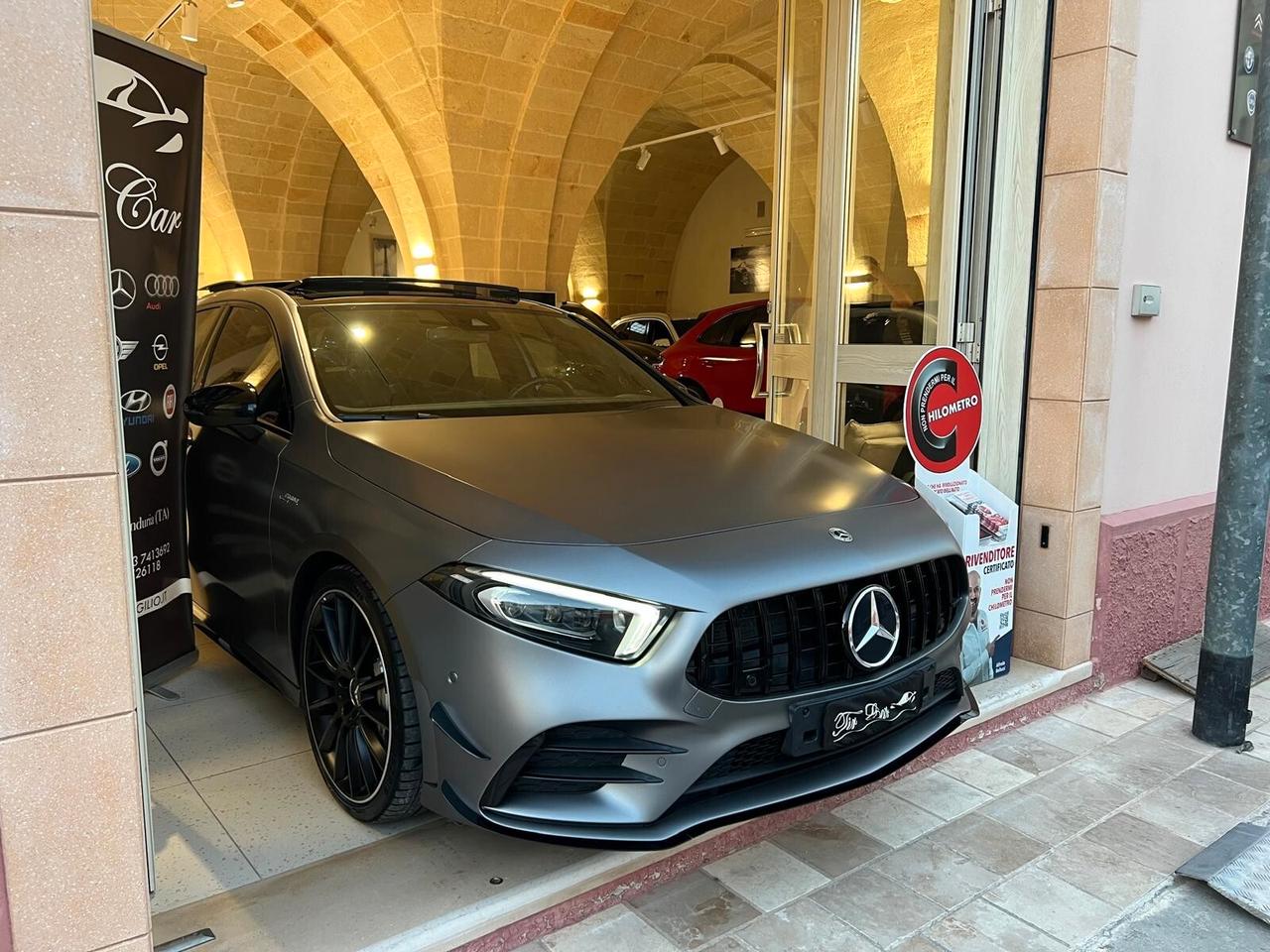 MERCEDES A35 AMG RACE EDITION 2.0 4MATIC 306CV TETTO PELLE NAVI ANNO 2021