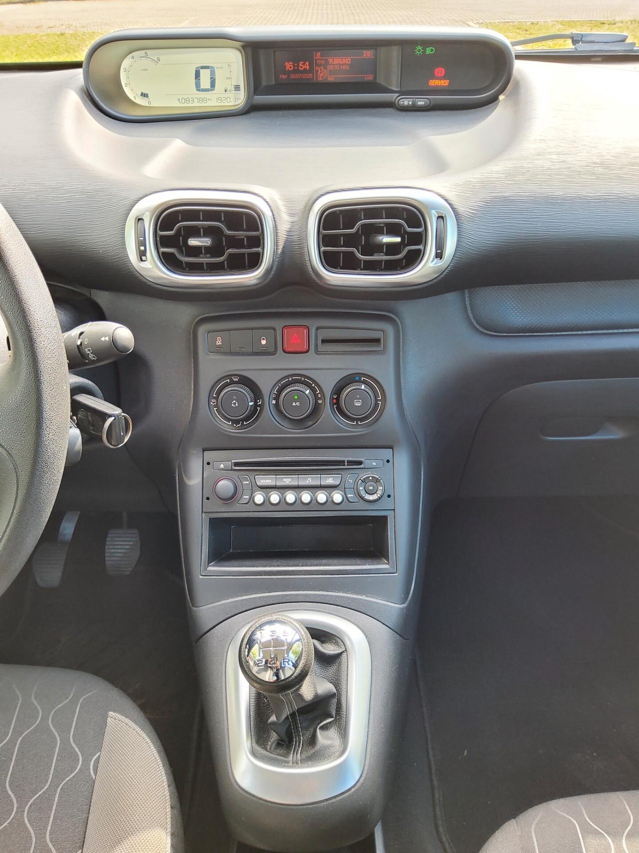Citroen C3 Picasso 1.6 HDi 90 Exclusive