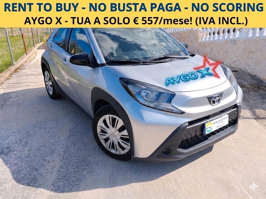 TOYOTA AYGO X – FORMULA RENT TO BUY 48 mesi