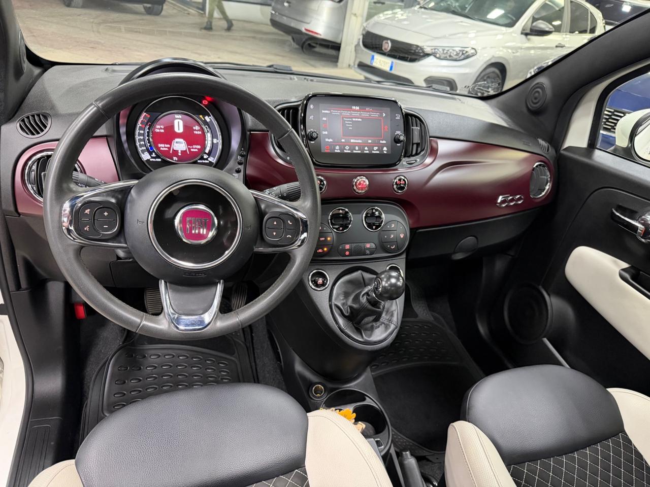 Fiat 500 1.2 Lounge Tetto Pelle 2020