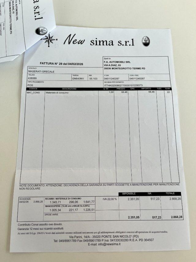 MASERATI Grecale V6 530 CV AWD Trofeo *FULL FULL OPTIONAL*
