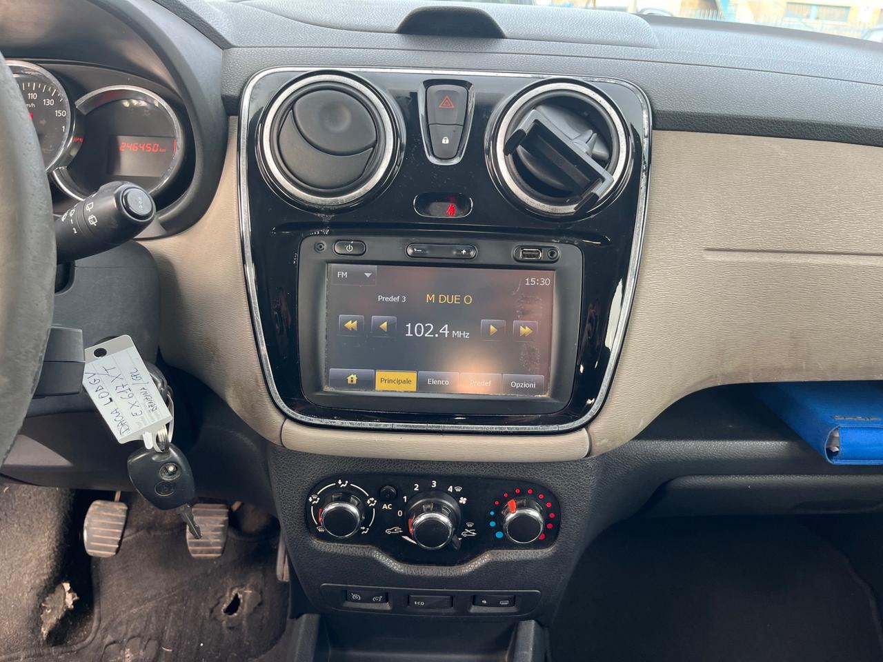 Dacia Lodgy 1.6 8V 85CV GPL 5 posti Prestige 2015