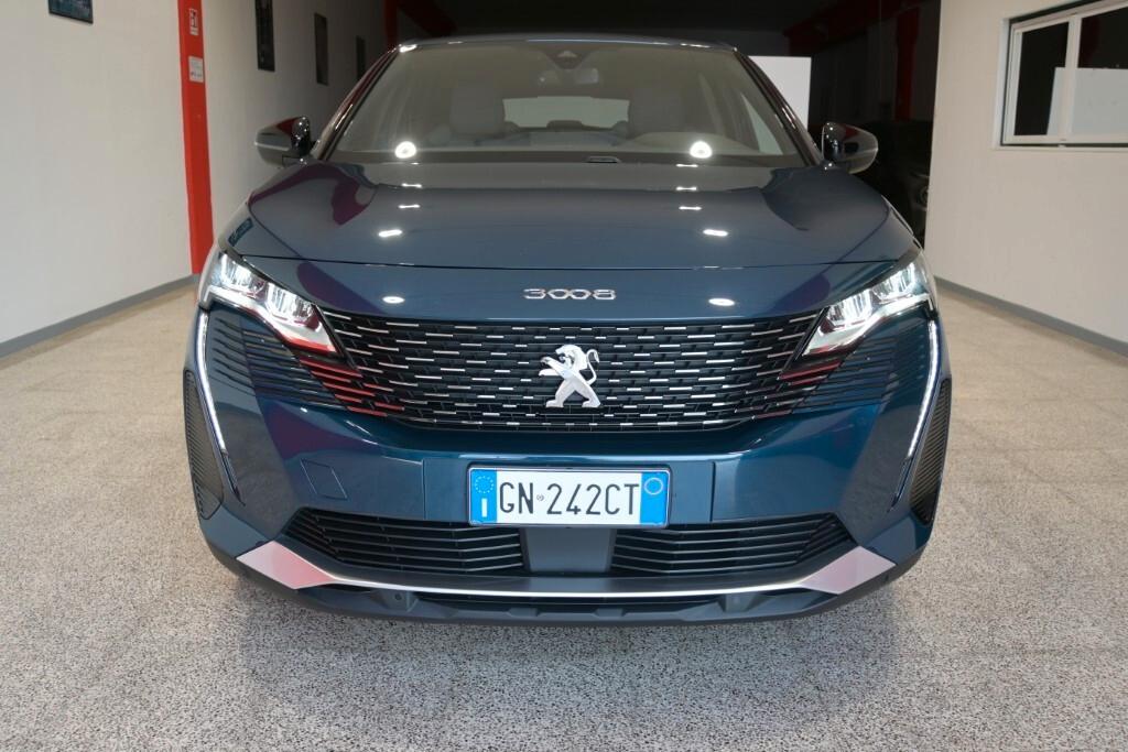 PEUGEOT 3008 1.5 BLUEHDI 130CV EAT8 SeS ALLURE ( FARI LED - I-COCKPIT - CRUISE - NAVI - MIRROR - PDC - TELECAMERA POST. - CERCHI 18 )