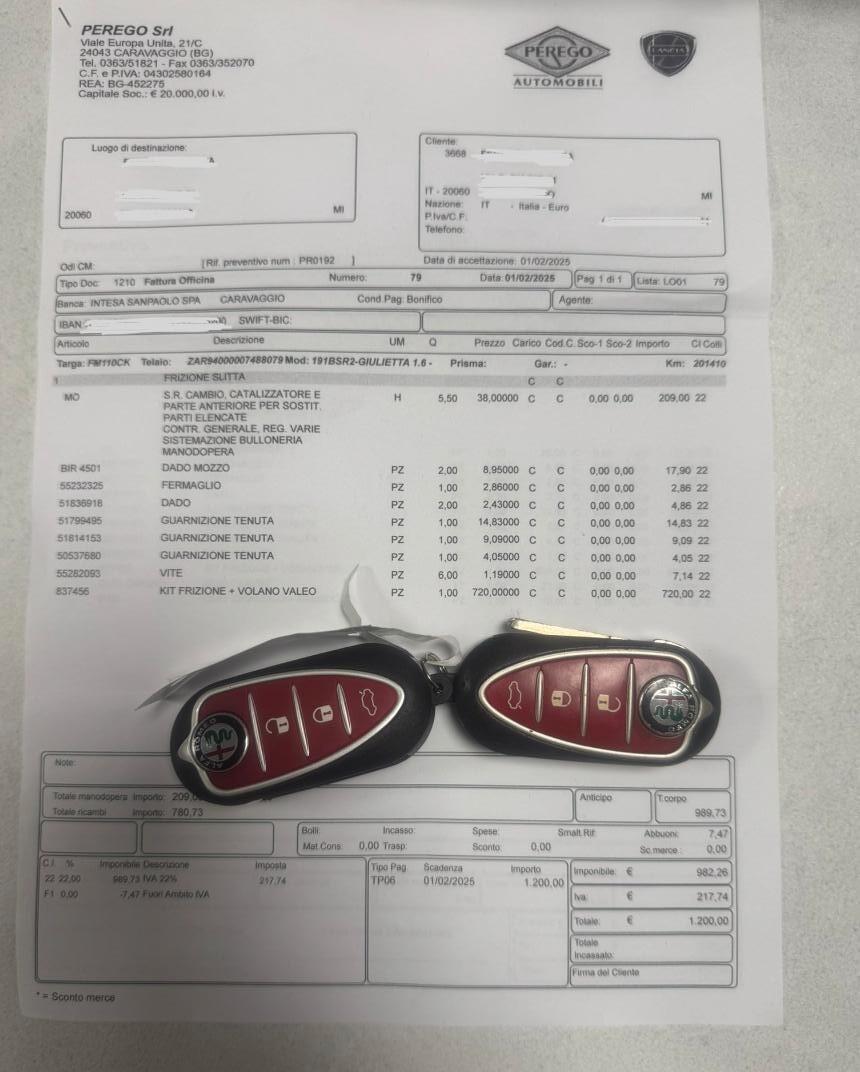 Alfa Romeo Giulietta 1.6 JTDm 120 CV Super
