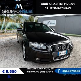 Audi A3 2.0 TDI (170cv) *AUTOMAT*NAVI