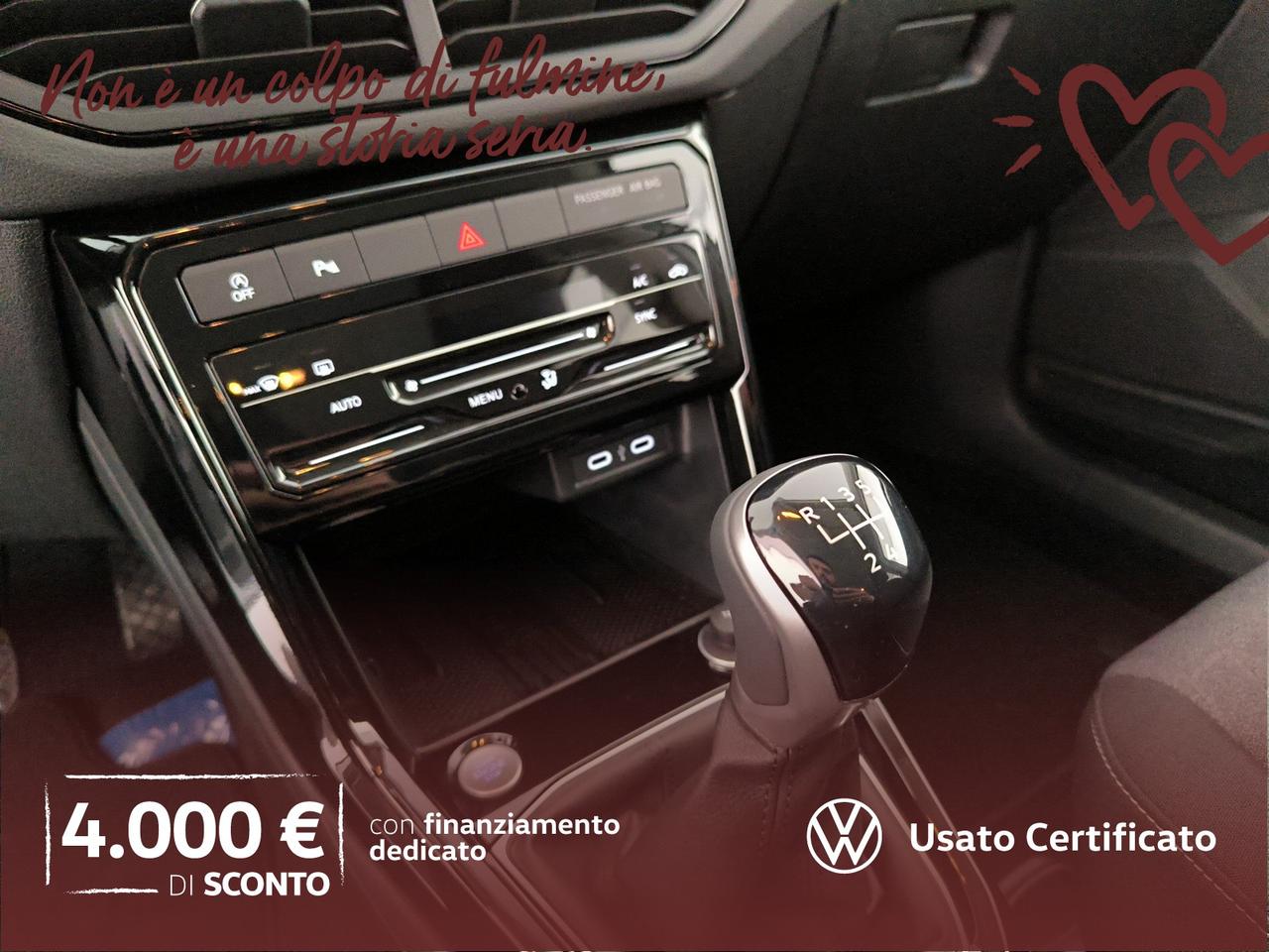 Volkswagen T-Cross 1.0 tsi edition plus 95cv