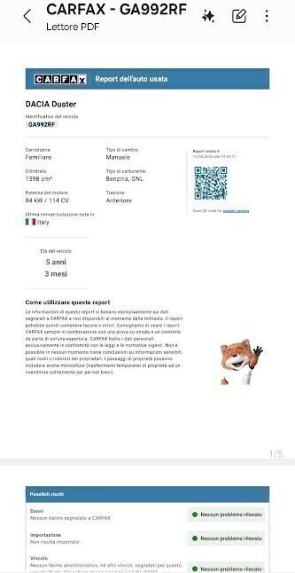 Dacia Duster 1.6 SCe GPL 4x2 Techroad