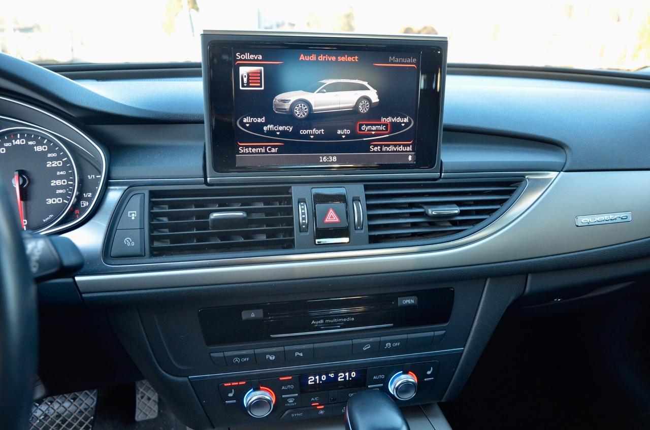 AUDI A6 3.0 TDI ALLROAD QUATTRO 190cv S-TRONIC, SERVICE AUDI, EURO 6B, SOSPENSIONI PNEUMATICHE, FARI XENO, NAVI, RETROCAMERA, PERMUTE