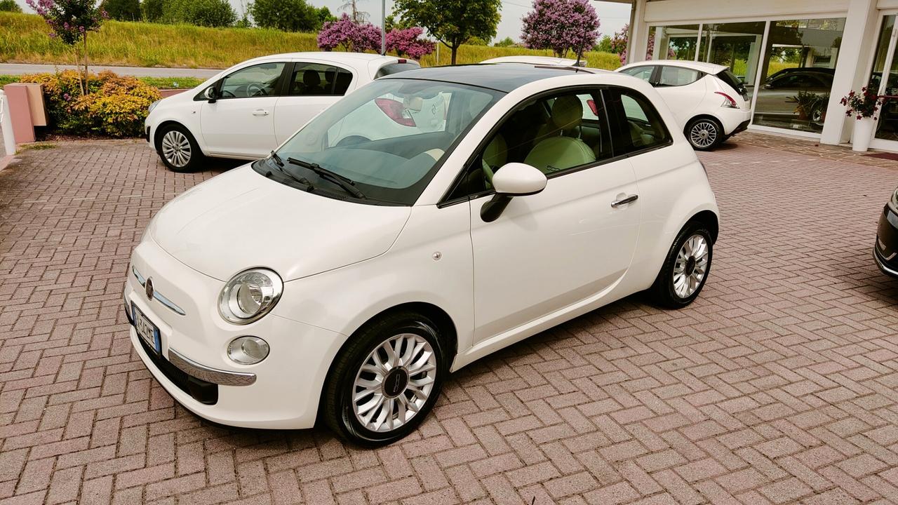 Fiat 500 1.2 Lounge KM CERTIFICATI OK NEO PATENTATI