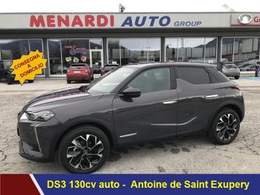 DS DS 3 PureTech 130 auto Antoine de Saint Exupery DS3 PARI AL NUOVO