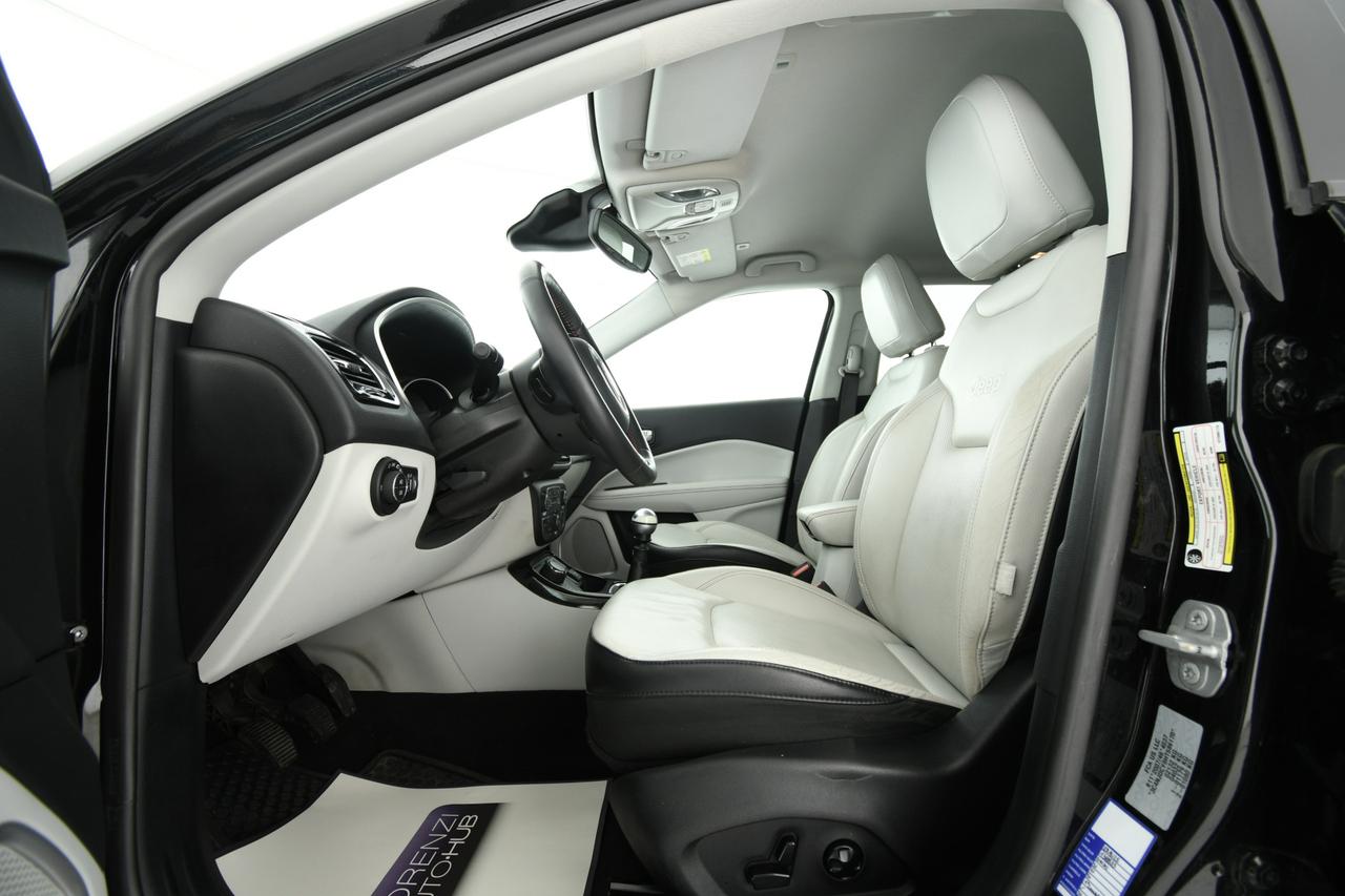 JEEP Compass 2.0 mjt Limited 4wd 140cv auto x COMMERCIANTI PELLE+C18"