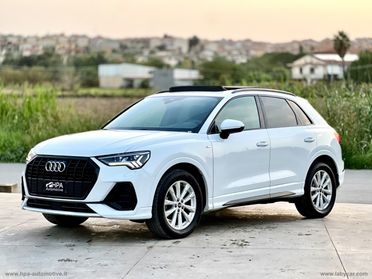 AUDI Q3 2.0TDI S-line TETTO LED MATRIX PELLE RETROCAMERA