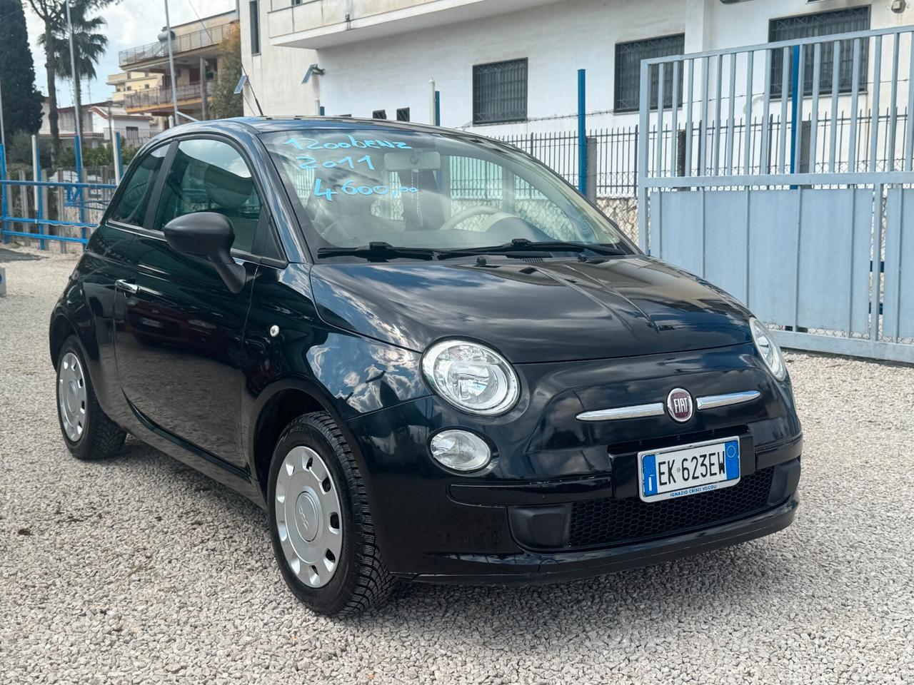 Fiat 500 1.2 Pop1 prop. nord italia km certificati 2011