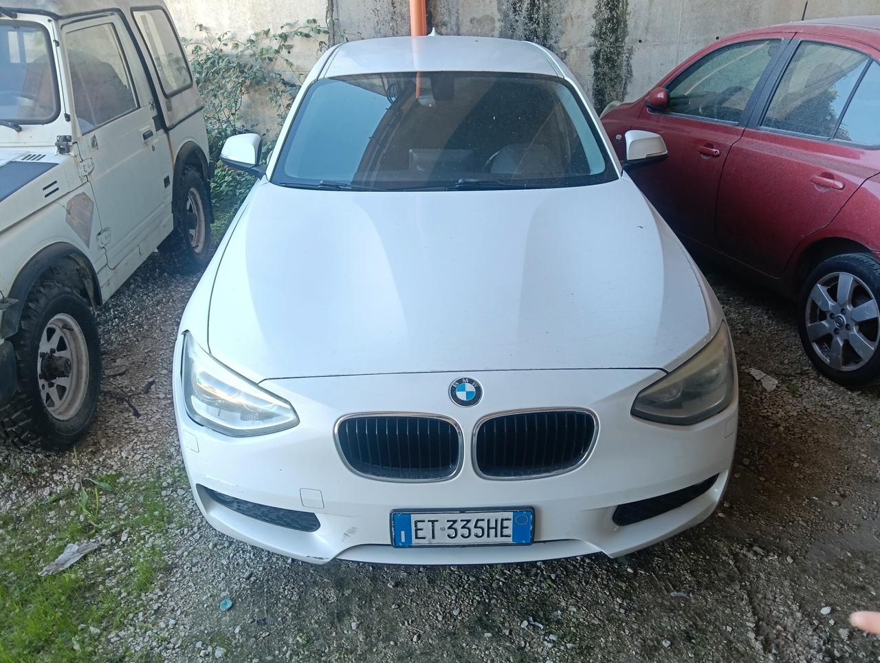 Bmw 116 116d 5p. Business Catena rotta Motore da rivedere 245.000 Km 2. ...