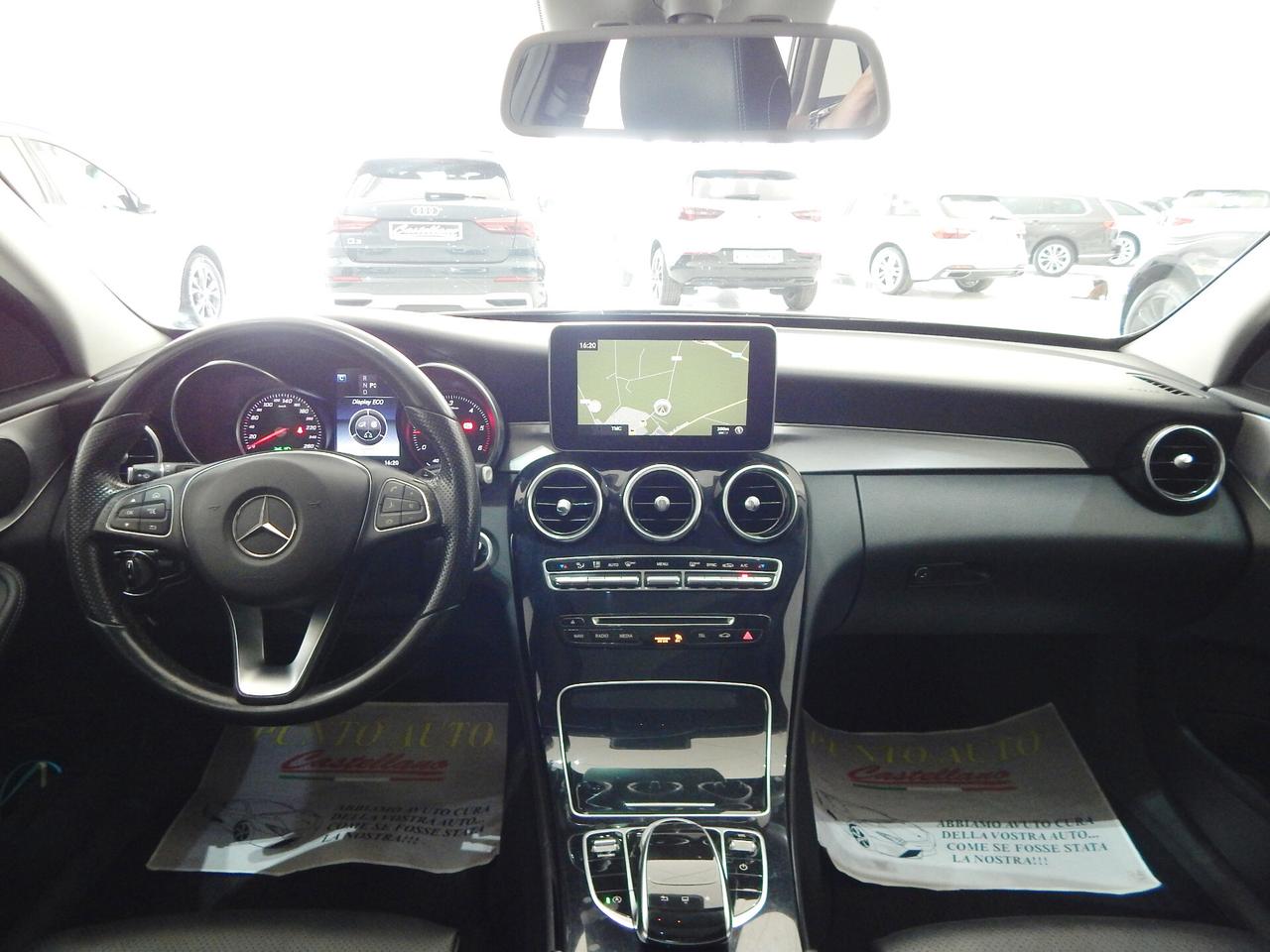 Mercedes-Benz C 250 d SW Premium 4matic Aut. TETTO-NAVI-PELLE-PARK-LED