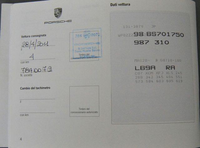 PORSCHE Boxster 2.9 24V Pelle E Capote Cocoa-Service Porsche