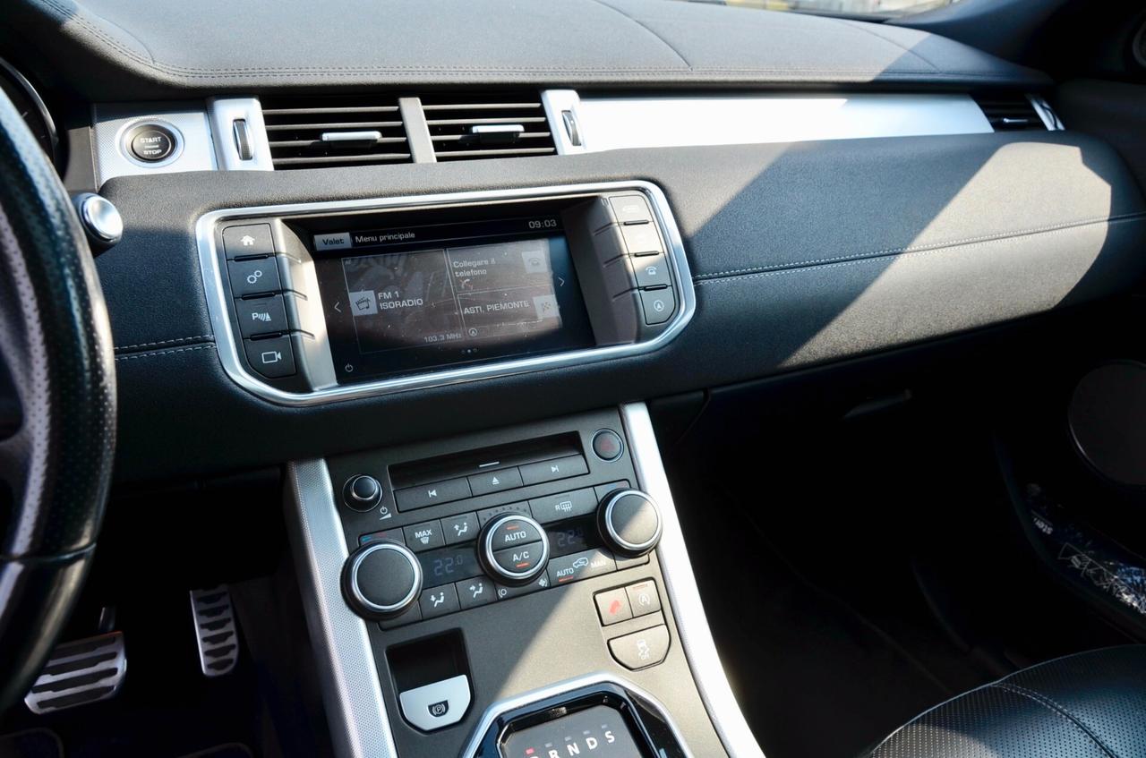 LAND ROVER EVOQUE 5p 2.0 TD4 HSE DYNAMIC 180cv AUTO, UFF ITALIANA, EURO 6B, TETTO, HI-FI MERIDIAN, FARI LED, RETROCAMERA, PERMUTE