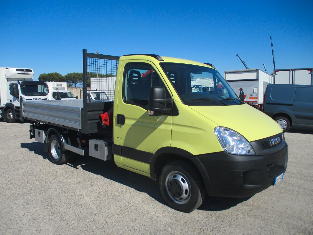 Iveco Daily 50C15 K 3000 150CV E4 GRU FASSI F28/3S+RIBALTABILE