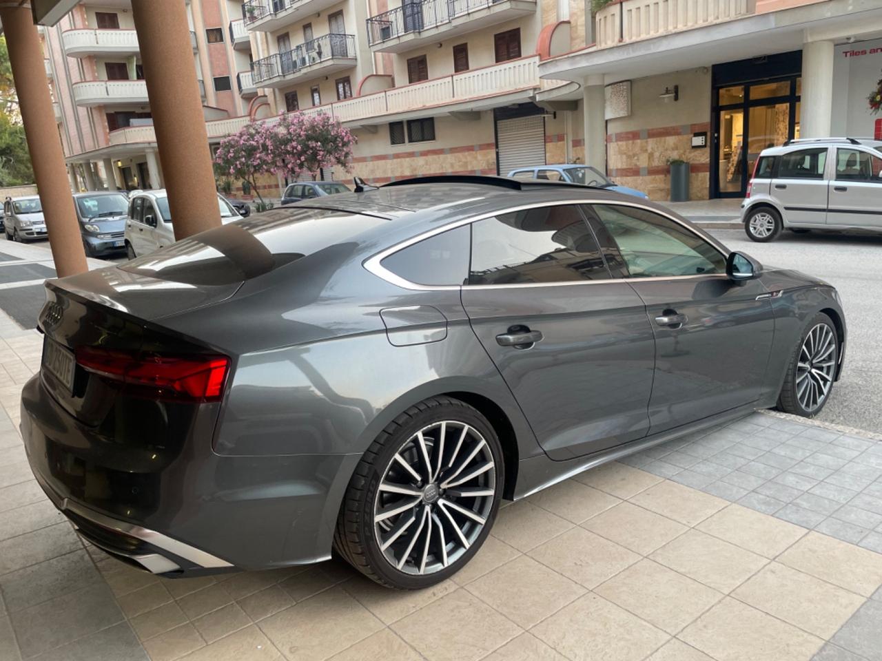 Audi A5 SPB 40 TDI S tronic S LINE EDITION TETTO NAVY PELLE LED 19