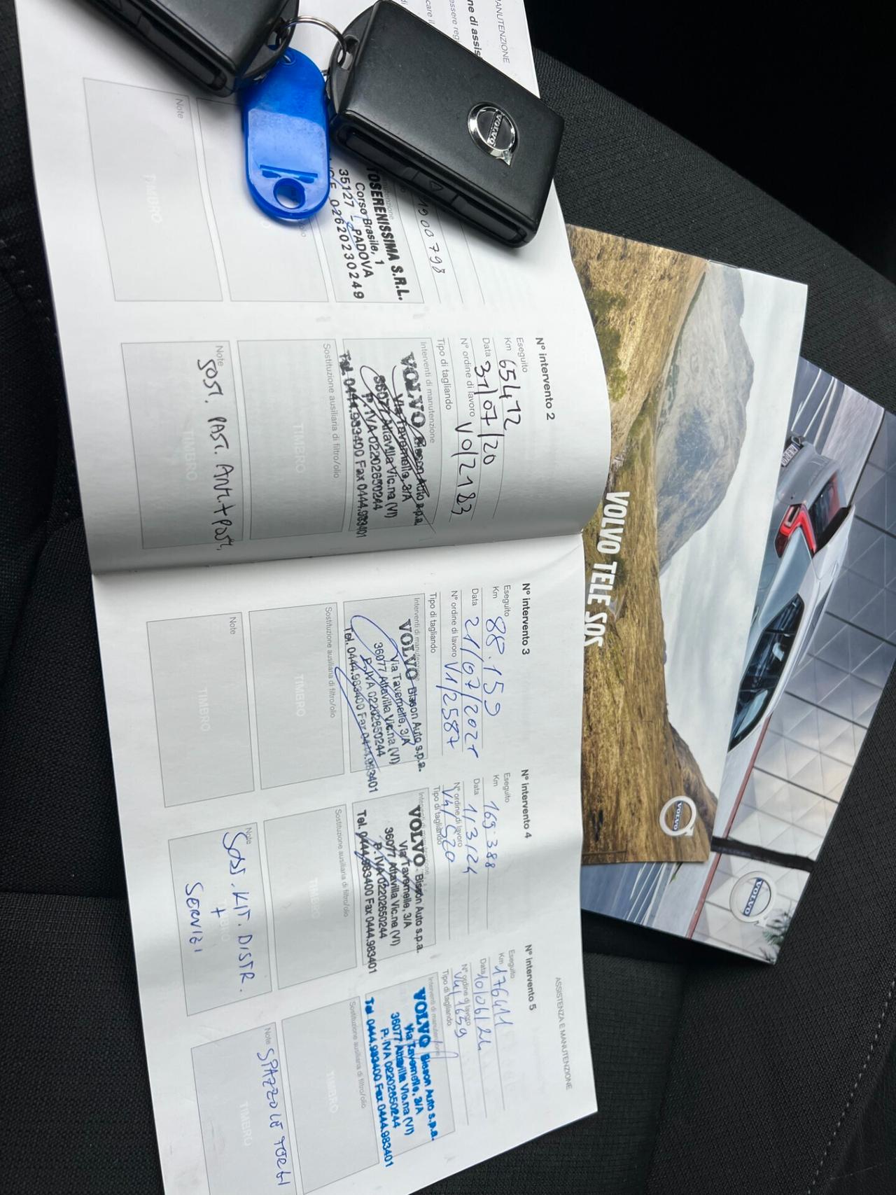 VOLVO V60/UNICO PROP/IVA ESPOSTA