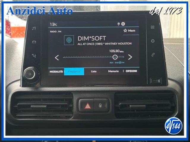 CITROEN Berlingo 1.5 BlueHDi 100 Cv Van 3 Posti M Club