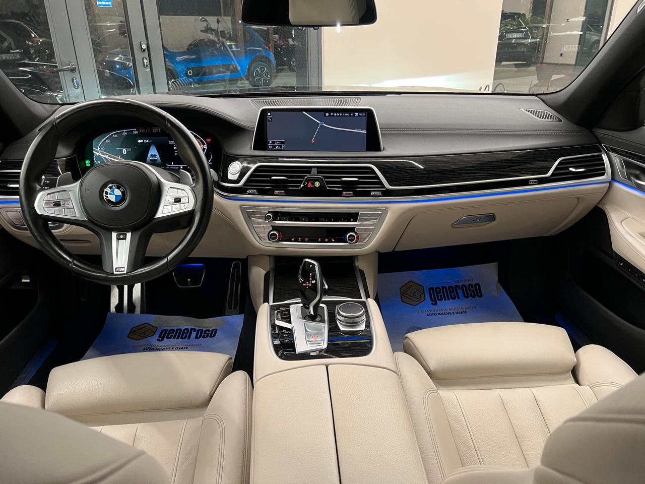 Bmw 730 730d xDrive 48V MSport Tetto Laser